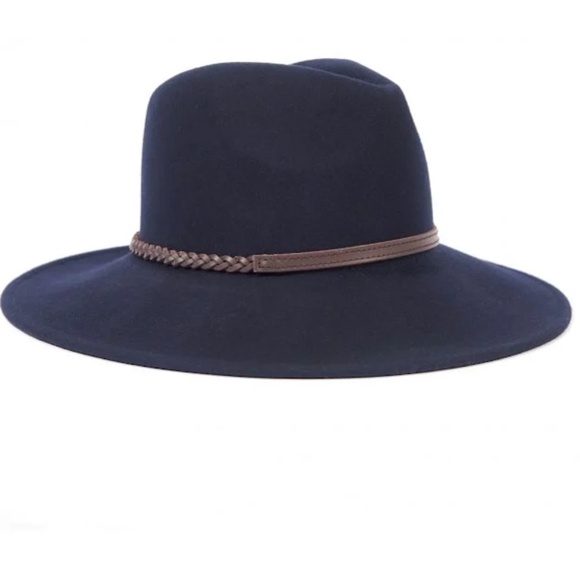 Barbour Accessories - BARBOUR Tack Felt Fedora - Navy- Size Medium NWT